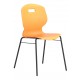 Arc Four Leg Classroom / Visitor Chair With Brace